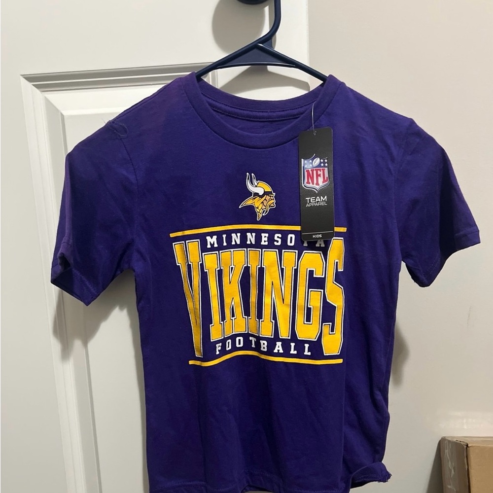 NFL Kids Minnesota Vikings Purple Tee